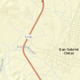 San Gabriel Chilac Street Map