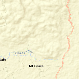 Burnt Savannah Street Map