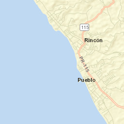 Rincón Street Map