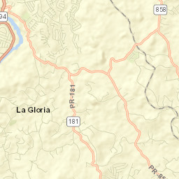 Trujillo Alto Municipio Street Map