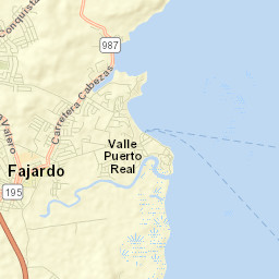 Fajardo Street Map