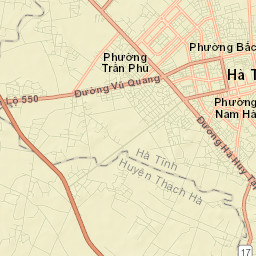Hà Tĩnh Street Map