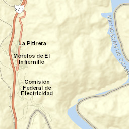 Infiernillo (Morelos de Infiernillo) Street Map