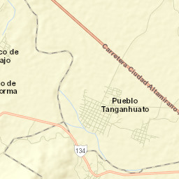 Sinahua Street Map
