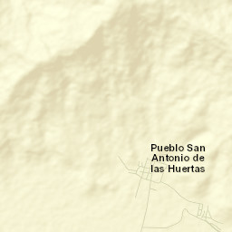 San Antonio de las Huertas Street Map