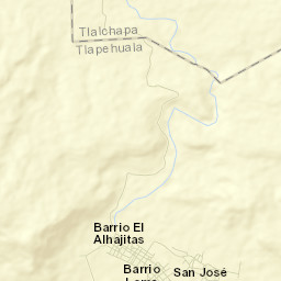 San José Poliutla Street Map