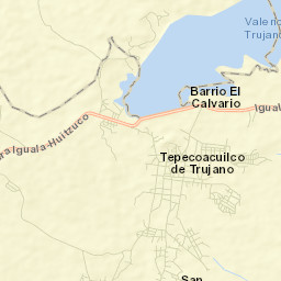 Tepecoacuilco de Trujano Street Map