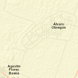 Javier Rojo Gómez Street Map