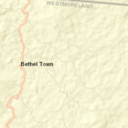 Bethel Town Street Map