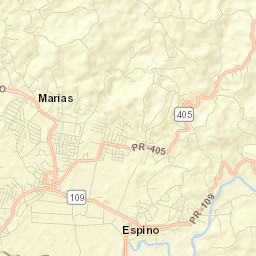 Las Marias Street Map