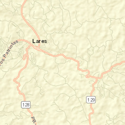 Lares Street Map