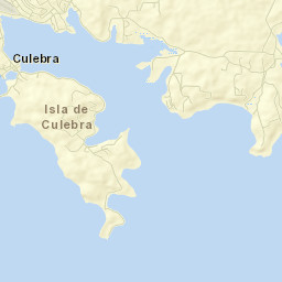 Culebra barrio-pueblo Street Map