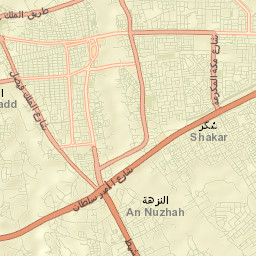Khamis Mushait Street Map