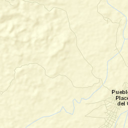 Placeres del Oro Street Map