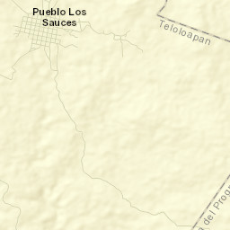 Los Sauces Street Map