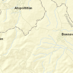 Chinantla Street Map