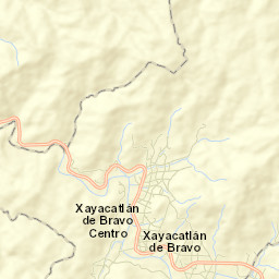 Xayacatlán de Bravo Street Map