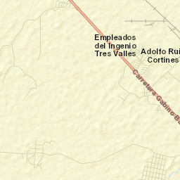 Colonia Adolfo Ruiz Cortines (Colonia Obrera) Street Map