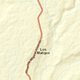 Los Mangos Street Map