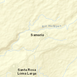 Santa Rosa Loma Larga Street Map