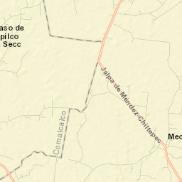 Mecoacán Street Map
