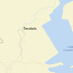 Tecoluta 2da. Sección Street Map