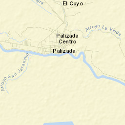 Palizada Street Map