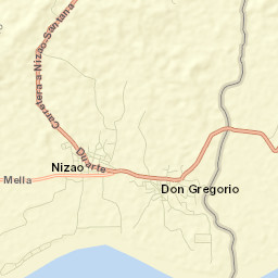 Nizao Street Map