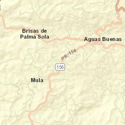 Aguas Buenas Street Map