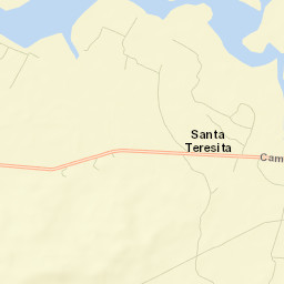 Santa Teresita Street Map
