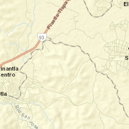 Ahuehuetitla Street Map