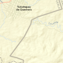 Totoltepec de Guerrero Street Map