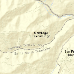 San Francisco Huehuetlán Street Map