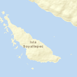 Isla Soyaltepec Street Map