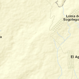 El Aguacate Street Map