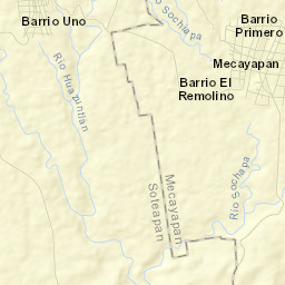 Mecayapan Street Map