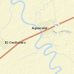 El Aguacatal Street Map