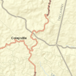 Coleyville Street Map