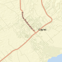 Les Cayes Street Map