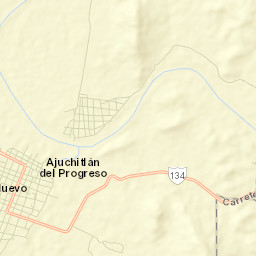 Ajuchitlán del Progreso Street Map