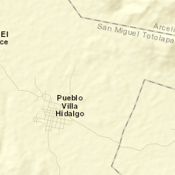 Villa Hidalgo (El Cubo) Street Map