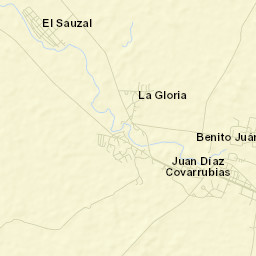 Juan Díaz Covarrubias Street Map