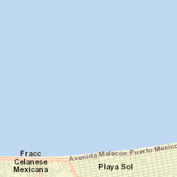 Coatzacoalcos Street Map