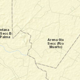 Arena 6ta. Sección (La Bolsa) Street Map