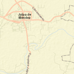 Jalpa de Méndez Street Map