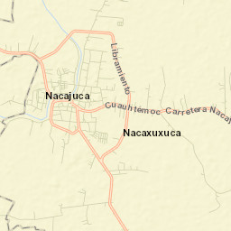 Nacajuca Street Map