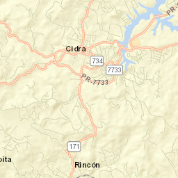 Cidra Street Map