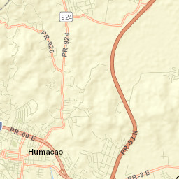 Humacao Street Map