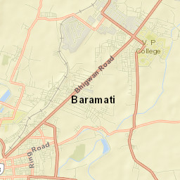 Baramati Street Map