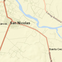 San Nicolas Street Map